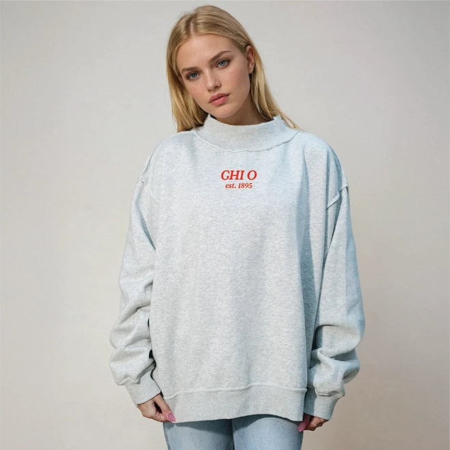 Sorority Mockneck Sweatshirt