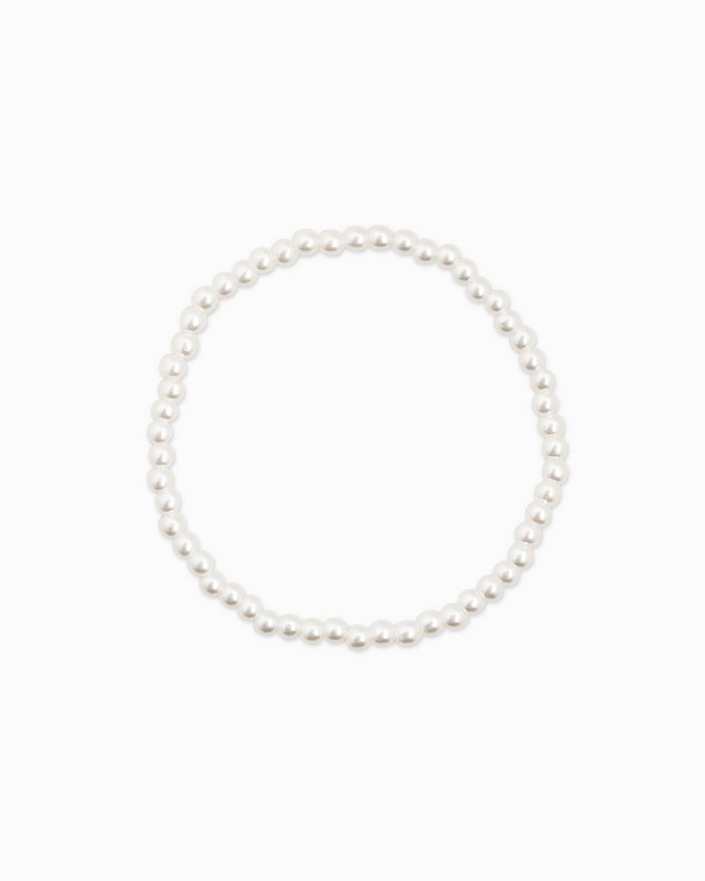Unique Gold Ball Beaded Pearl Stretch Bracelet Set of 5