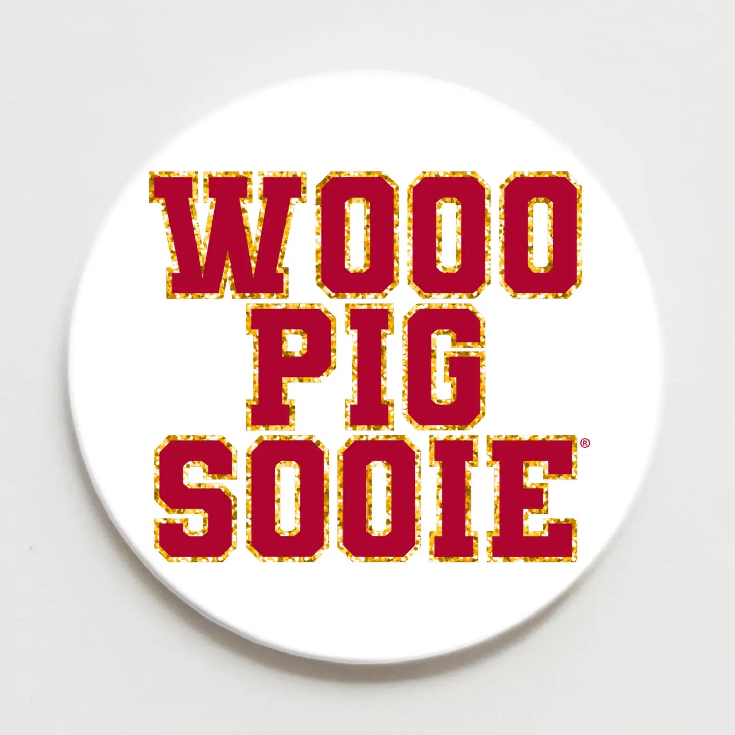 University of Arkansas Varsity Button