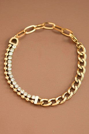 Dual Layer Diamond Bracelet