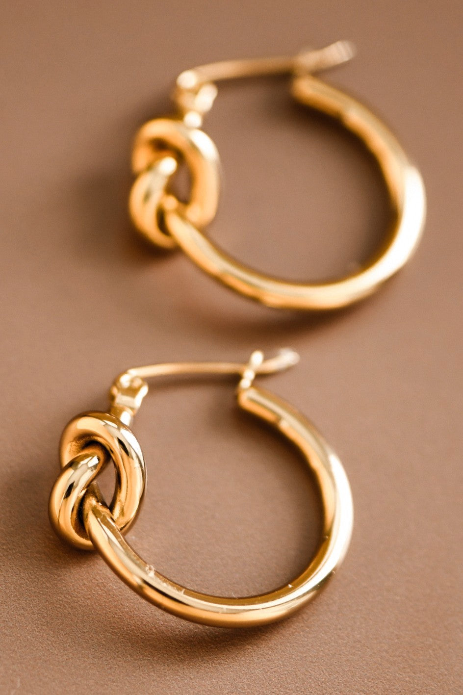 18k Waterproof Non-tarnish Stainless Steel Hoops