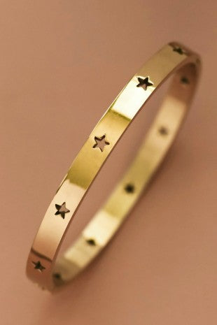 18k Waterproof Non-tarnish Stainless Steel Bangle
