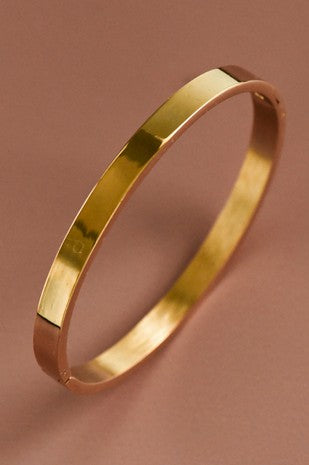 18k Waterproof Non-tarnish Stainless Steel Bangle