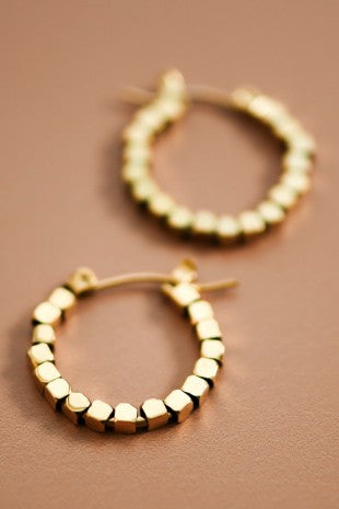 18k Waterproof Non-tarnish Stainless Steel Hoops