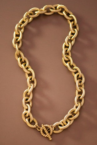 18k Non-tarnish Stainless Steel Chain Necklace