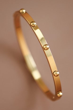 18k Waterproof Non-tarnish Stainless Steel Bangle