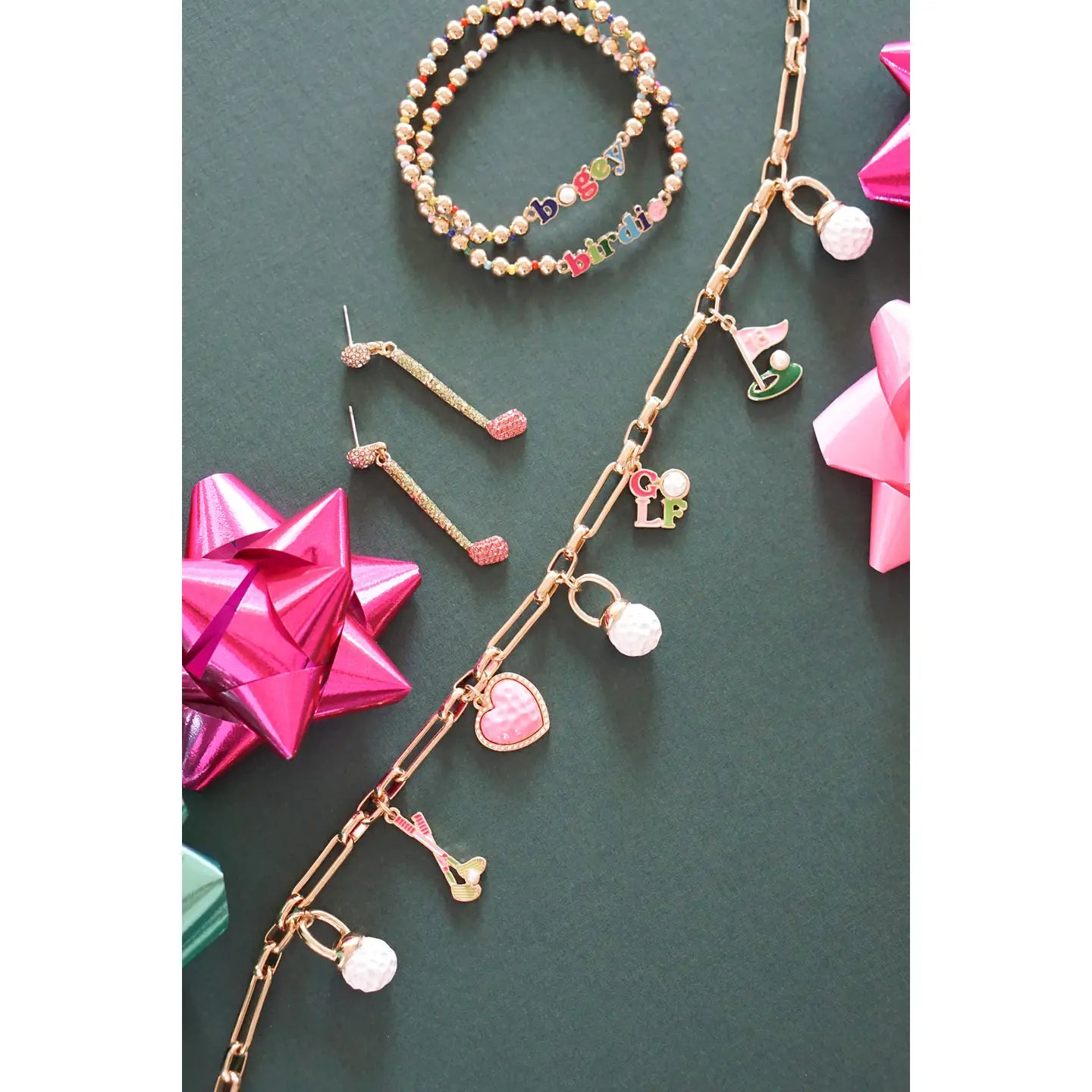 Driving Range Charm Necklace