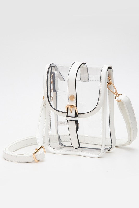 Clear Crossbody Stadium Concert Transparent Bag
