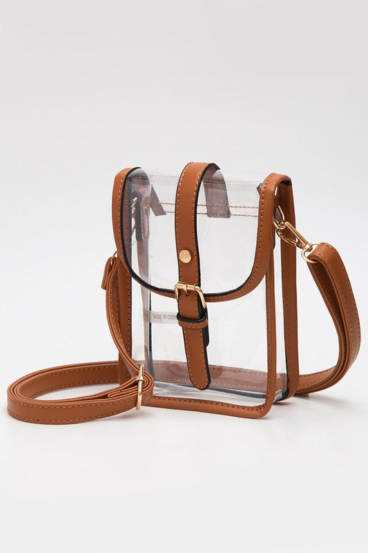Clear Crossbody Stadium Concert Transparent Bag