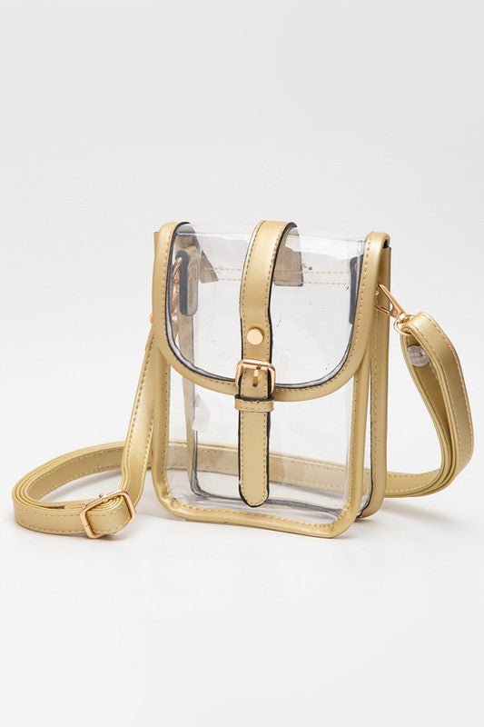 Clear Crossbody Stadium Concert Transparent Bag
