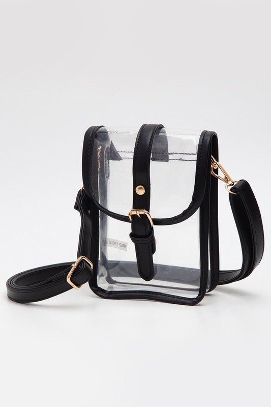 Clear Crossbody Stadium Concert Transparent Bag