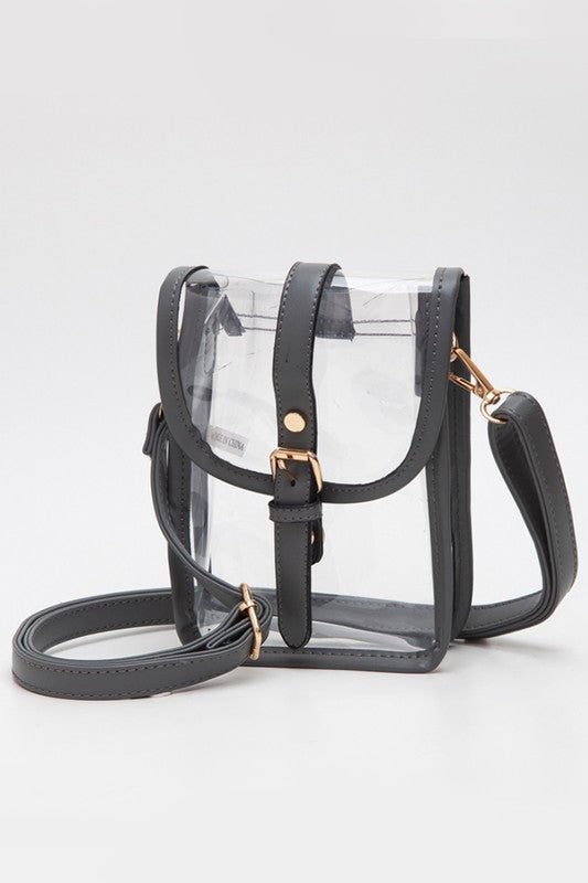Clear Crossbody Stadium Concert Transparent Bag