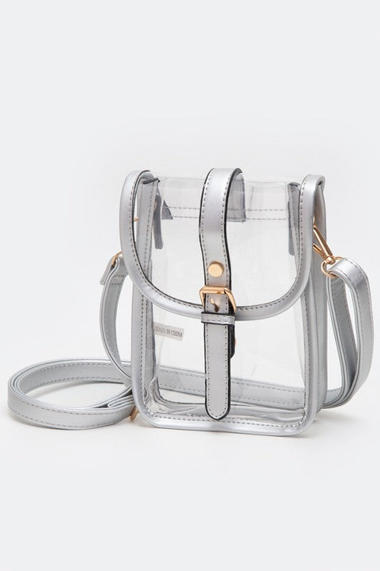 Clear Crossbody Stadium Concert Transparent Bag
