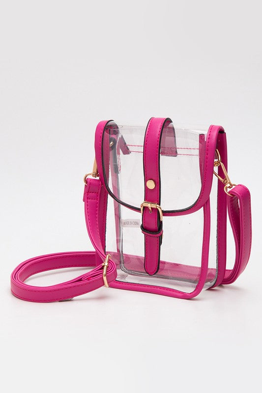 Clear Crossbody Stadium Concert Transparent Bag