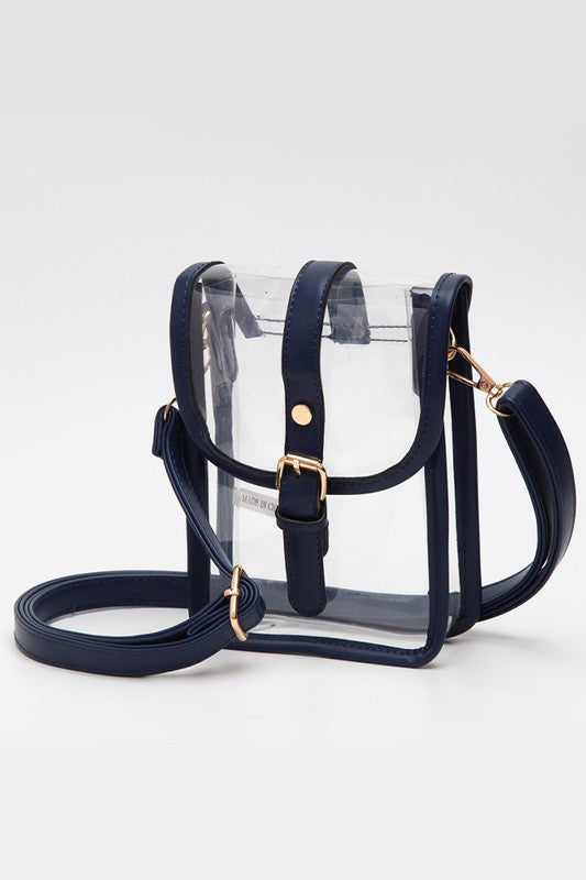 Clear Crossbody Stadium Concert Transparent Bag