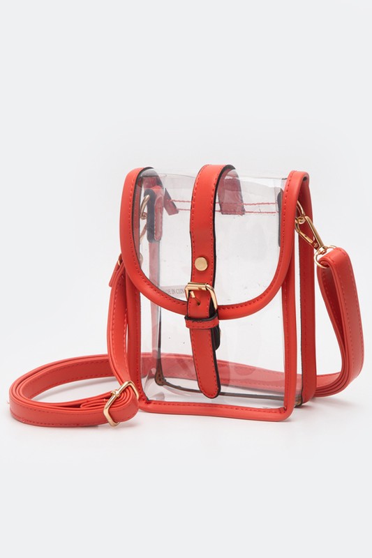 Clear Crossbody Stadium Concert Transparent Bag