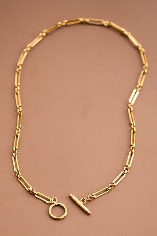 8k Non-tarnish Stainless Steel Chain Necklace