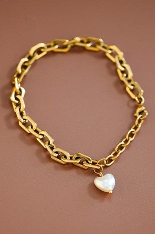 18k Non-tarnish Stainless Steel Chain Bracelet