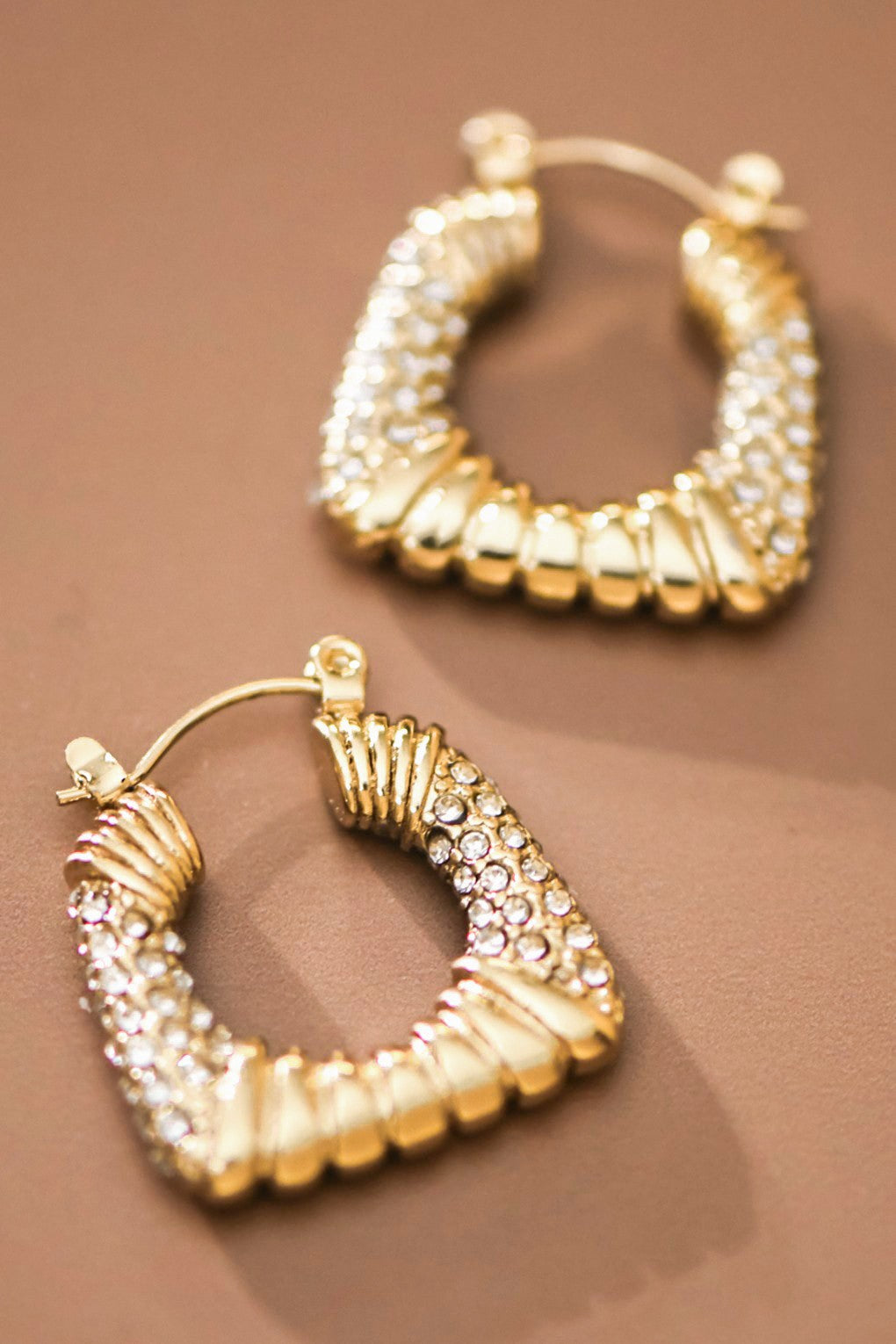 18k Waterproof Non-tarnish Stainless Steel Hoops