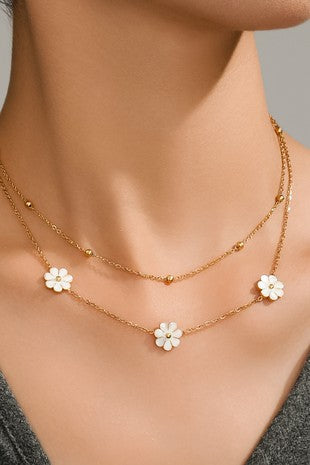 18k Non-tarnish Stainless Steel Chain Necklace