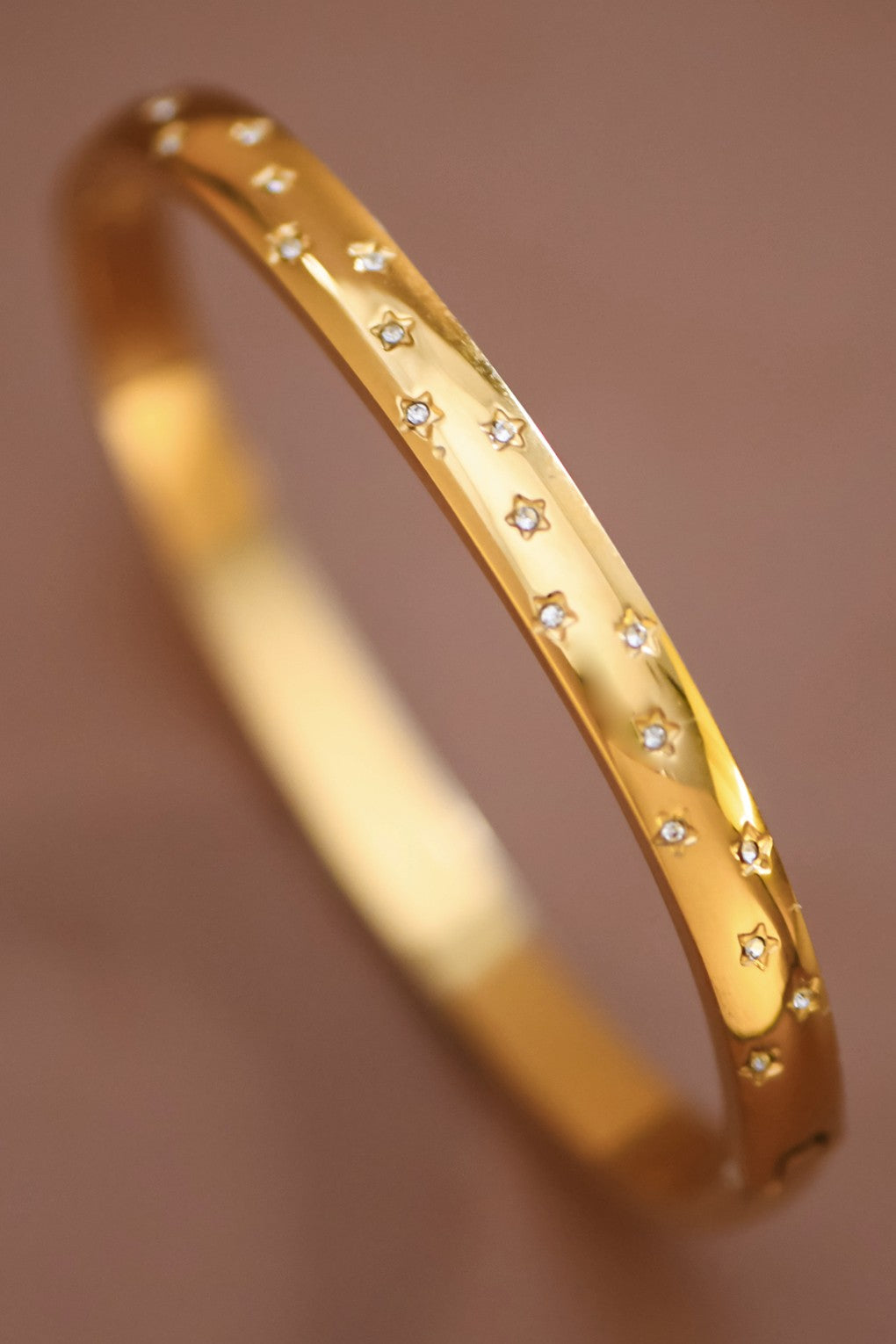 18k Waterproof Non-tarnish Stainless Steel Bangle