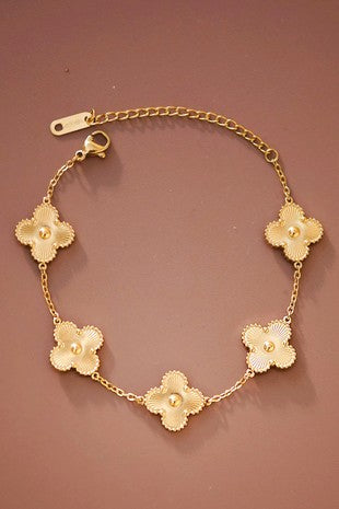 Clover Charm Bracelet