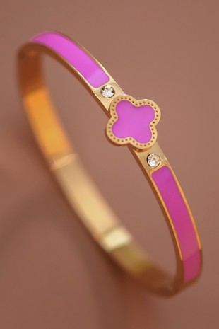 18k Waterproof Non-tarnish Stainless Steel Bangle