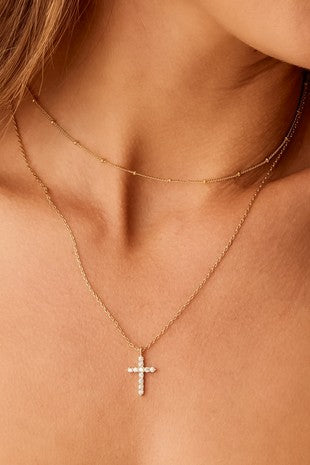 Thin Cross Pendant