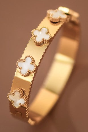 18k Waterproof Non-tarnish Stainless Steel Bangle