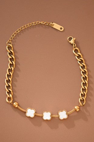 Mini Tri-Clover Bracelet