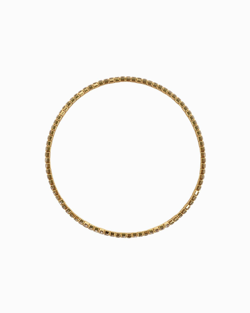 Pave Clover and CCB Bead Bracelet Set of 5