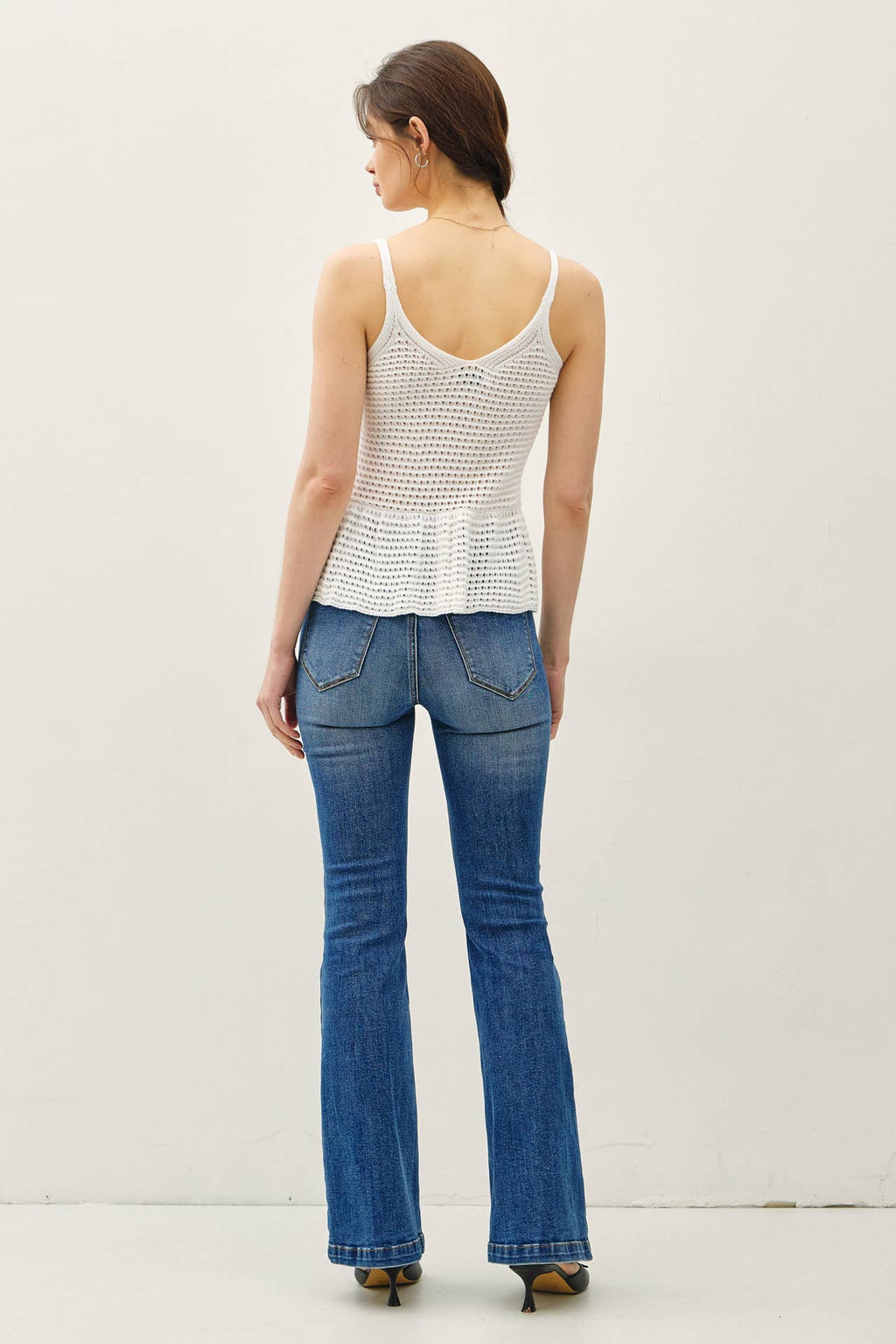 PEPLUM SWEATER TANK