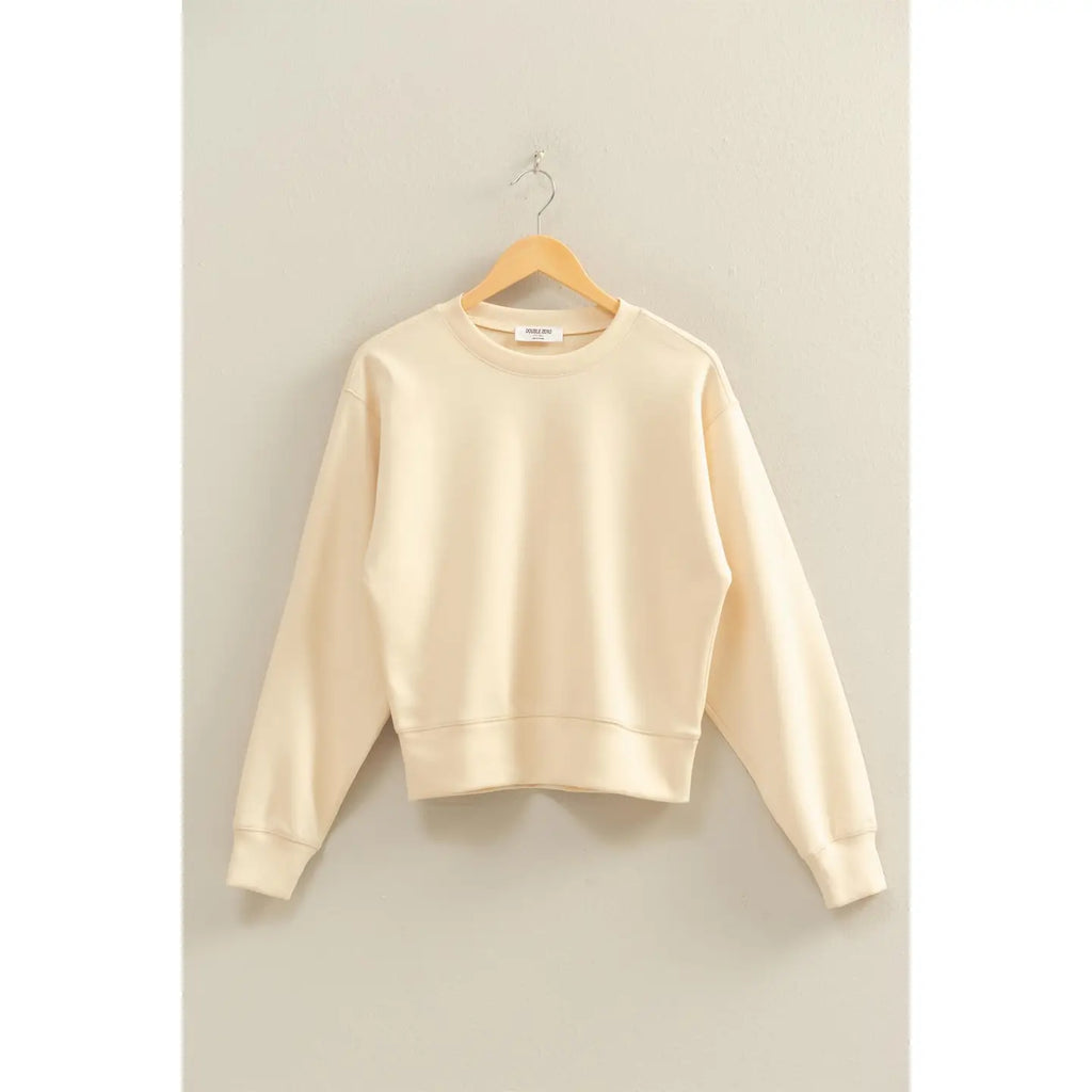 Crew Neck Sweatshirt -Alpaca