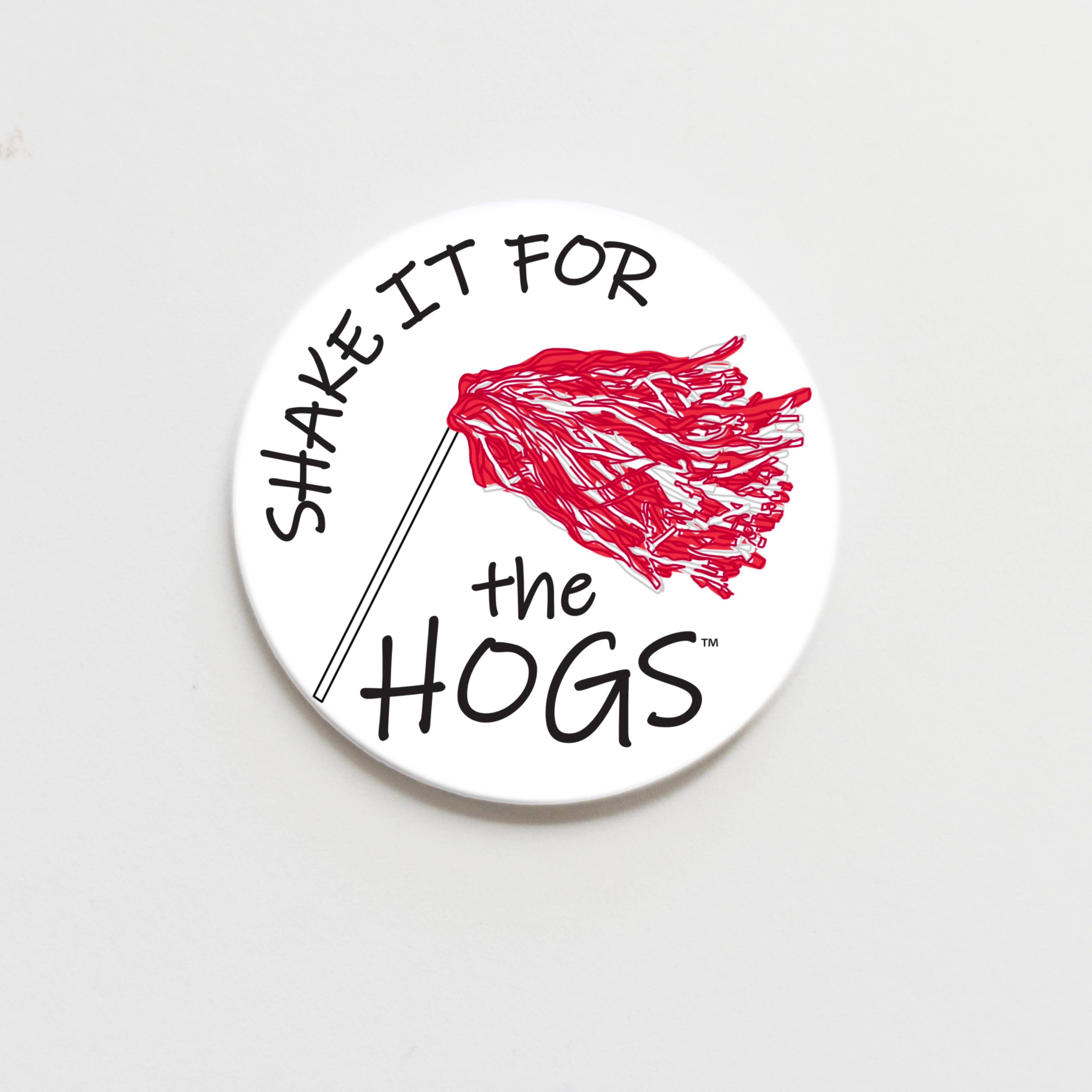 University of Arkansas  Fan Game Day Button