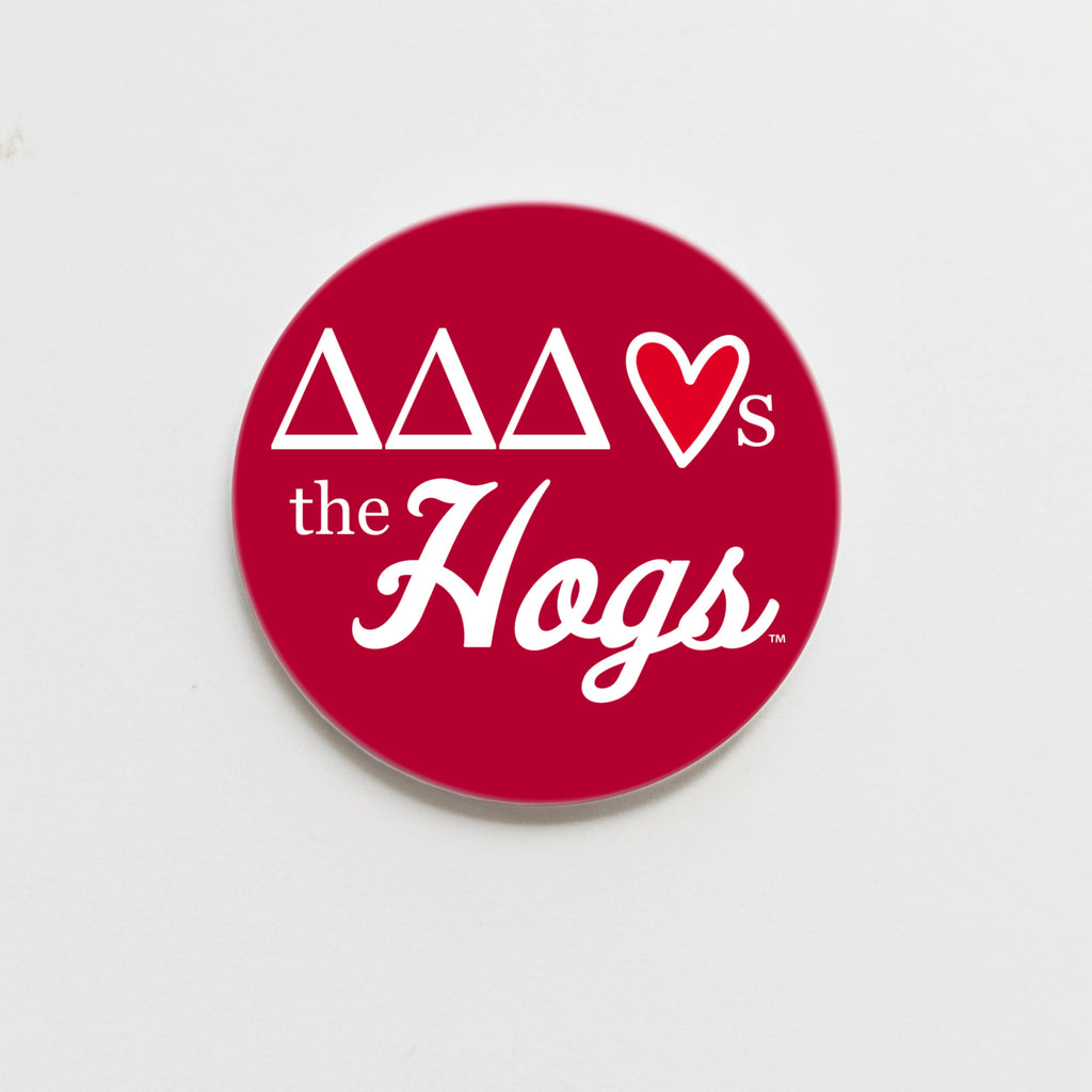 Tri Delta Button