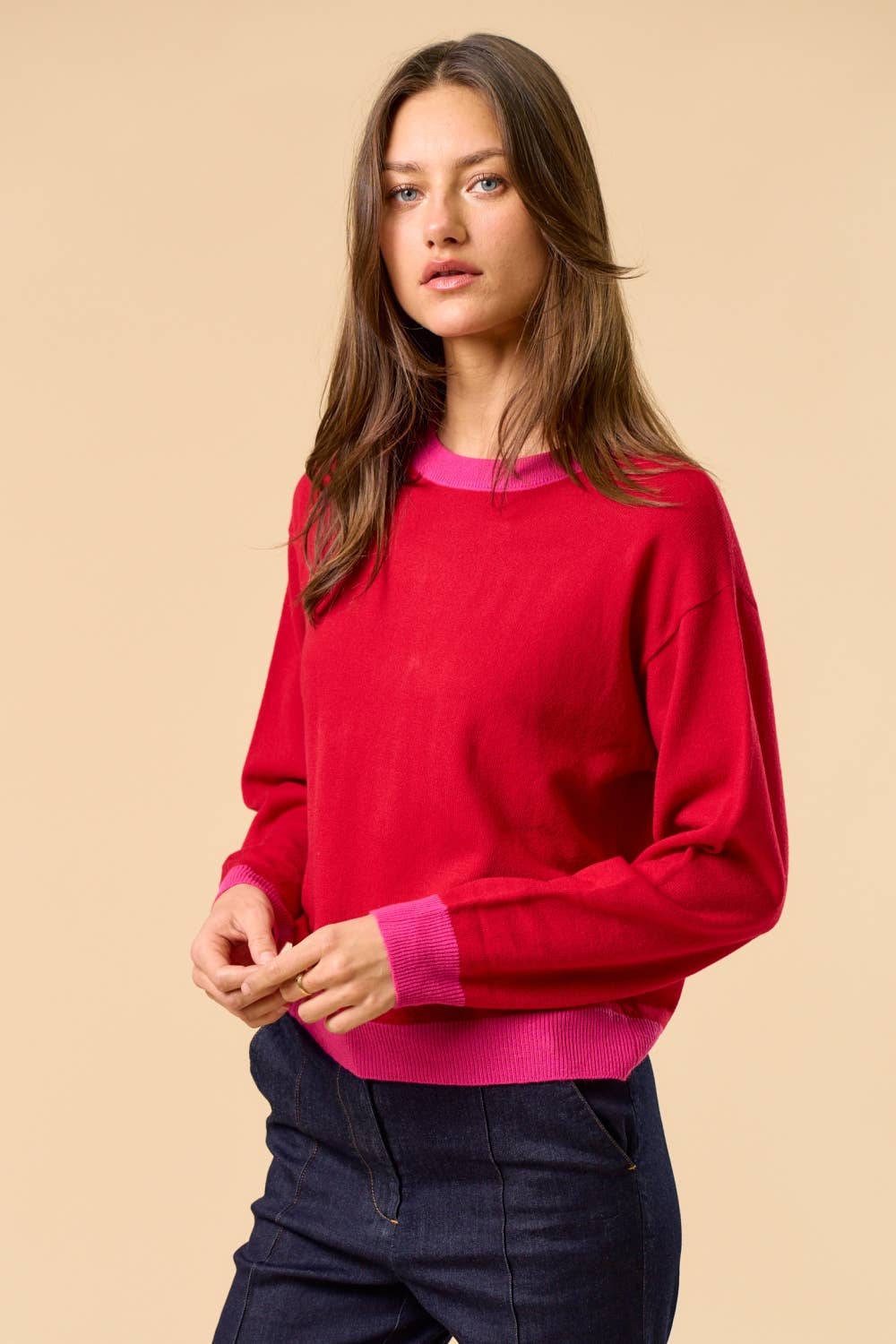 Two Tone Sweater