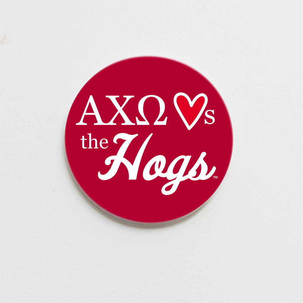 Alpha Chi Omega Button