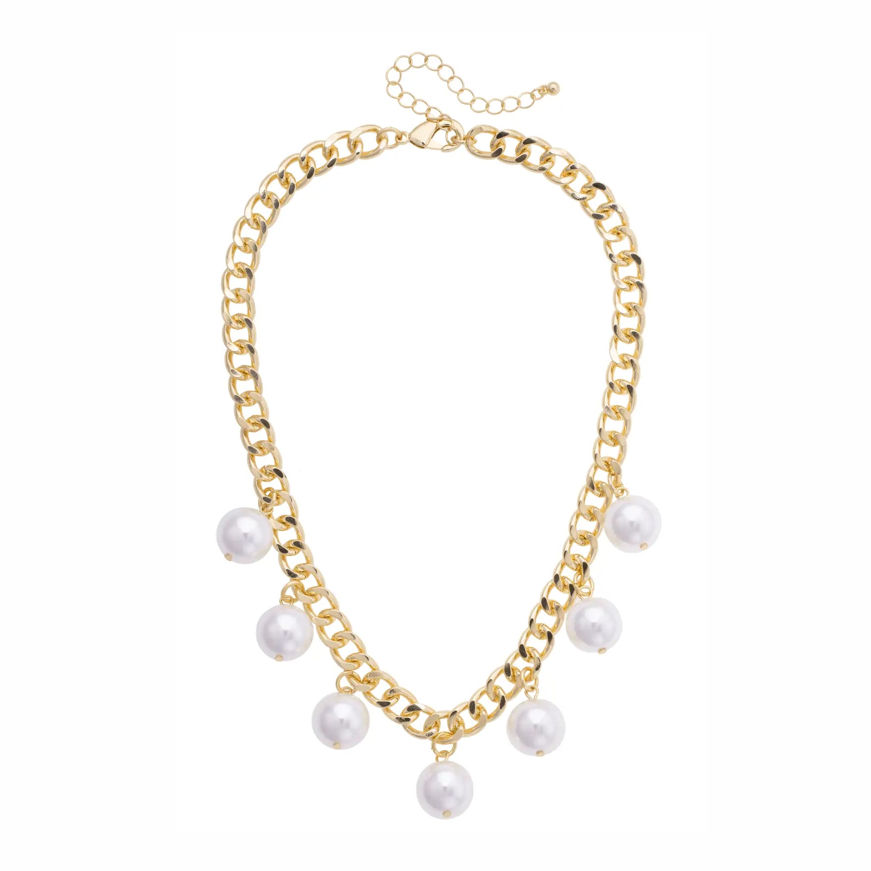 Maribel Pearl Statement Necklace