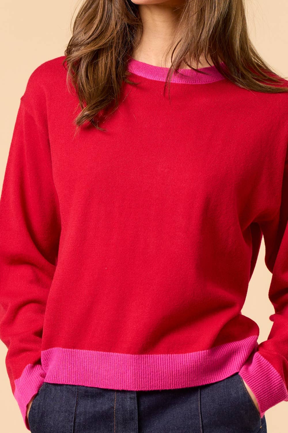 Two Tone Sweater