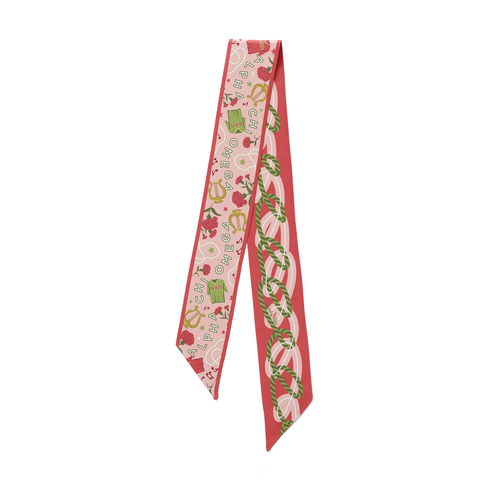Sorority Skinny Scarf