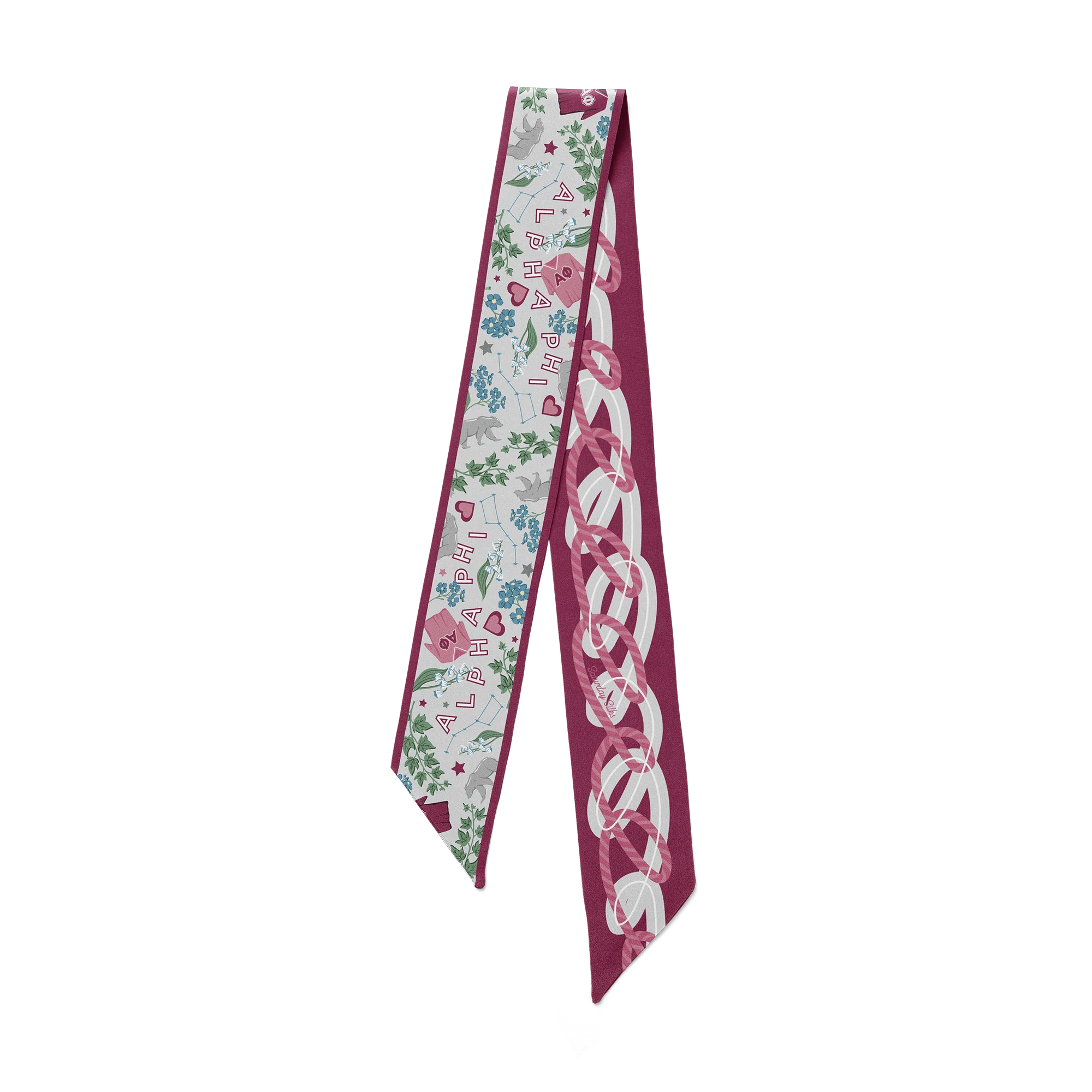 Sorority Skinny Scarf