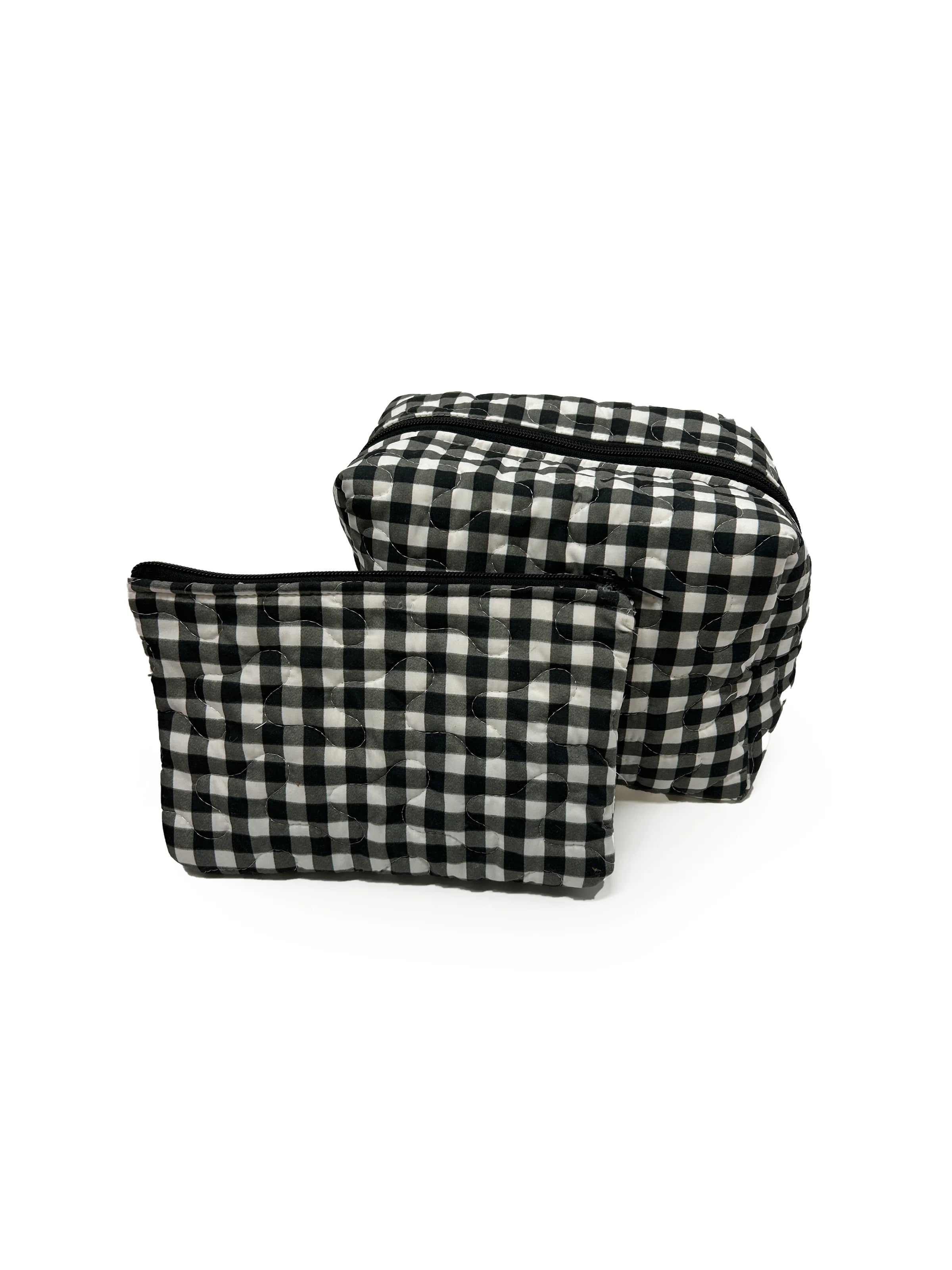 Large Quilted Makeup Bag