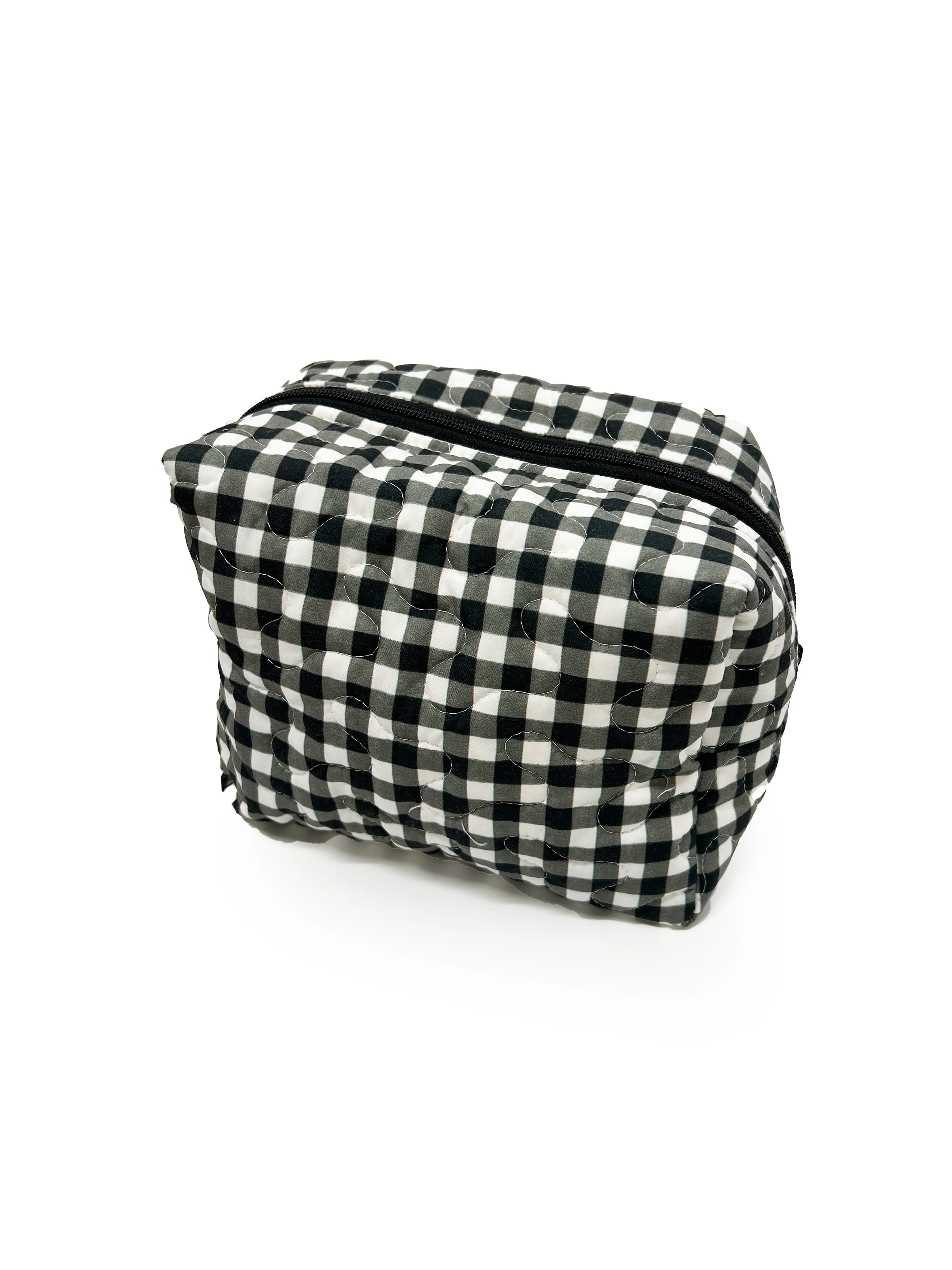 Quilted Makeup Bag