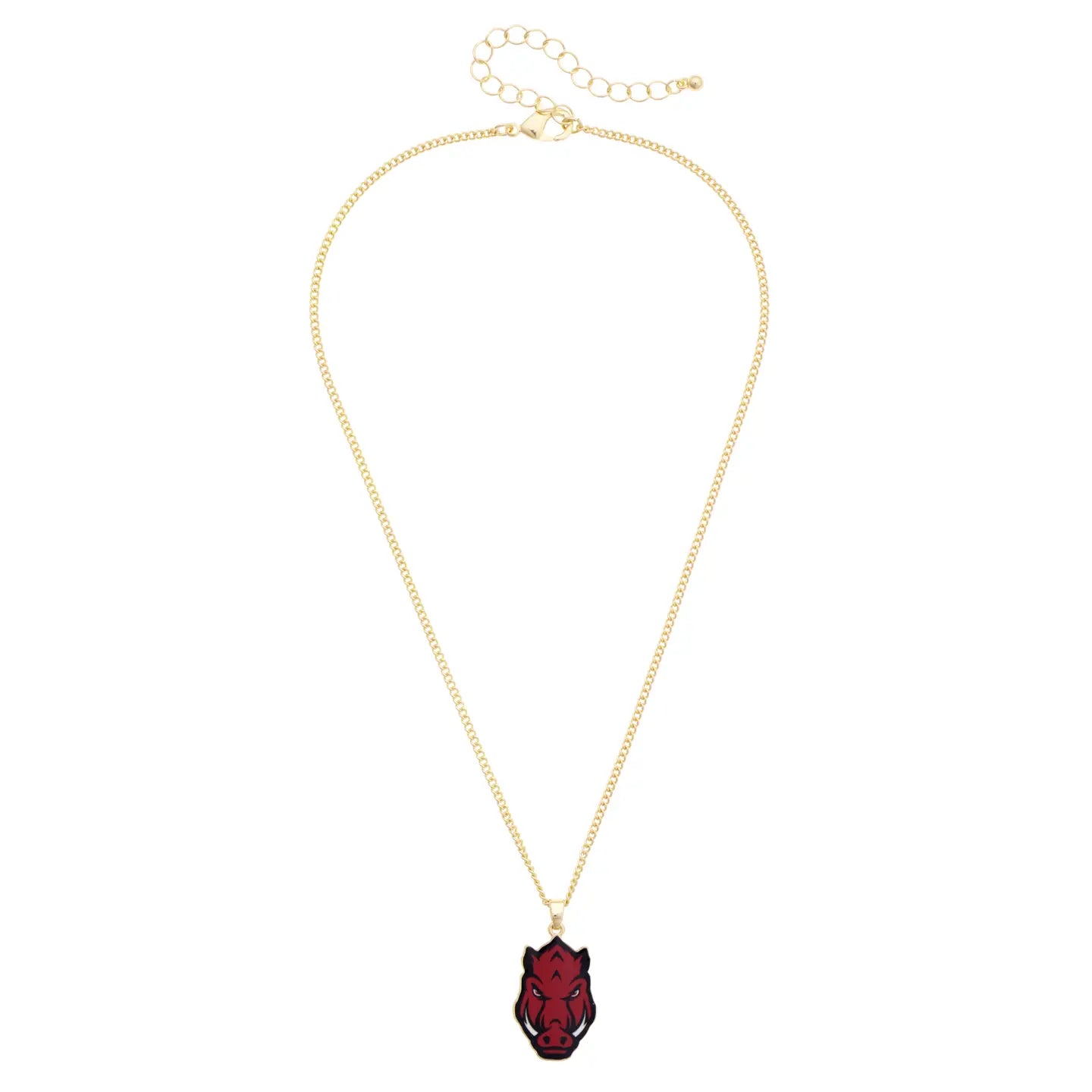 Arkansas Razorbacks Enamel Icon Necklace