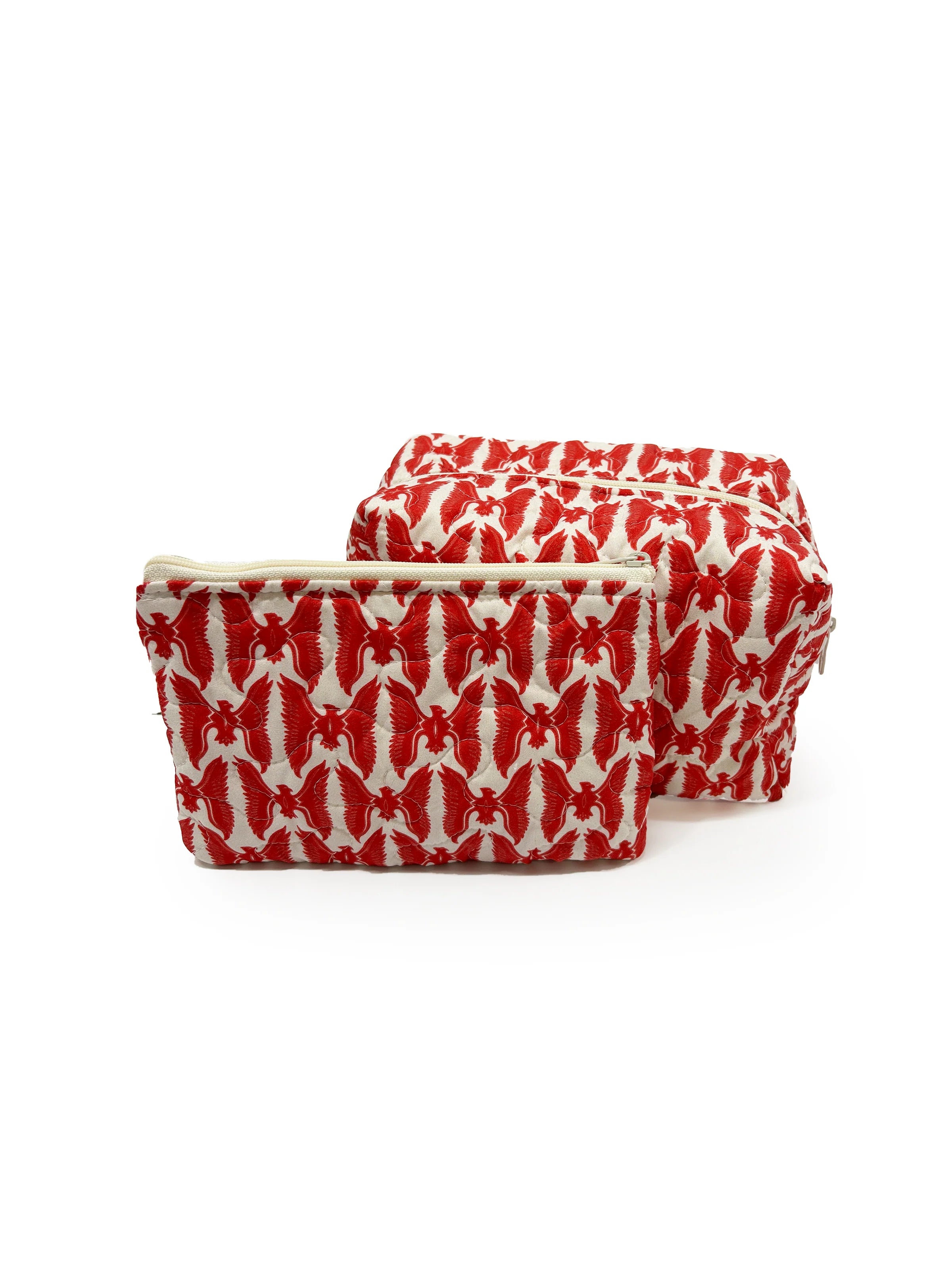 Large Quilted Makeup Bag