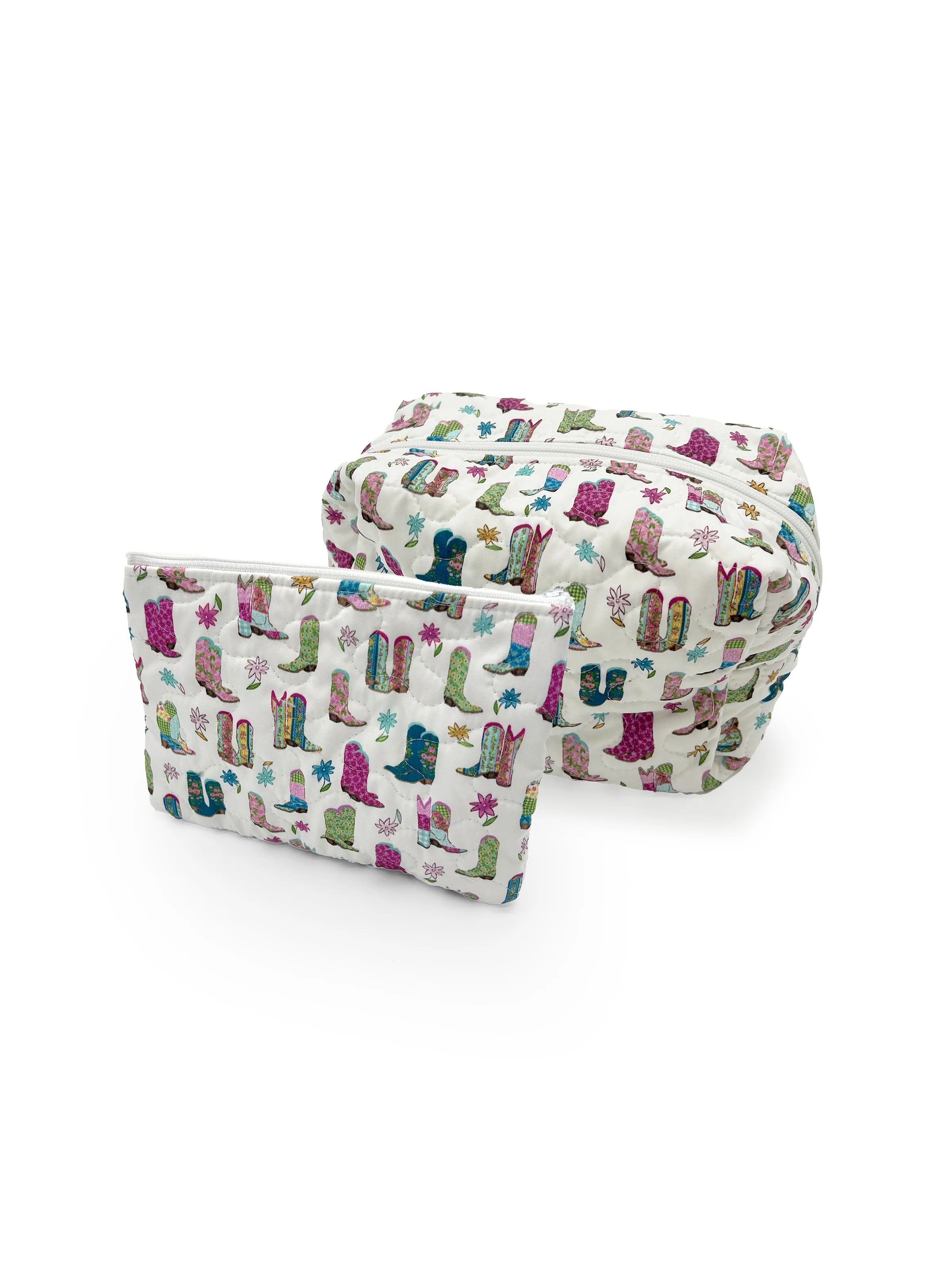 Quilted Makeup Bag