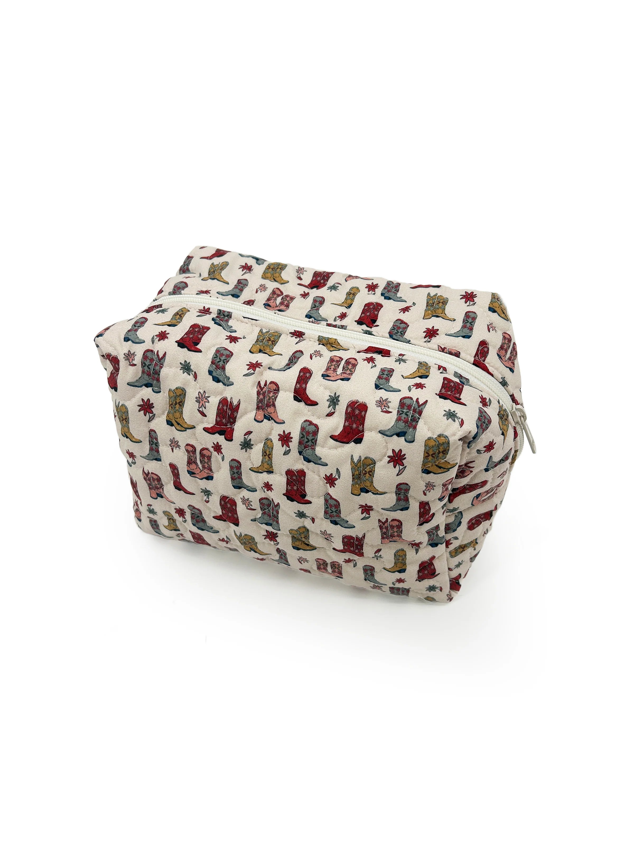 Quilted Makeup Bag