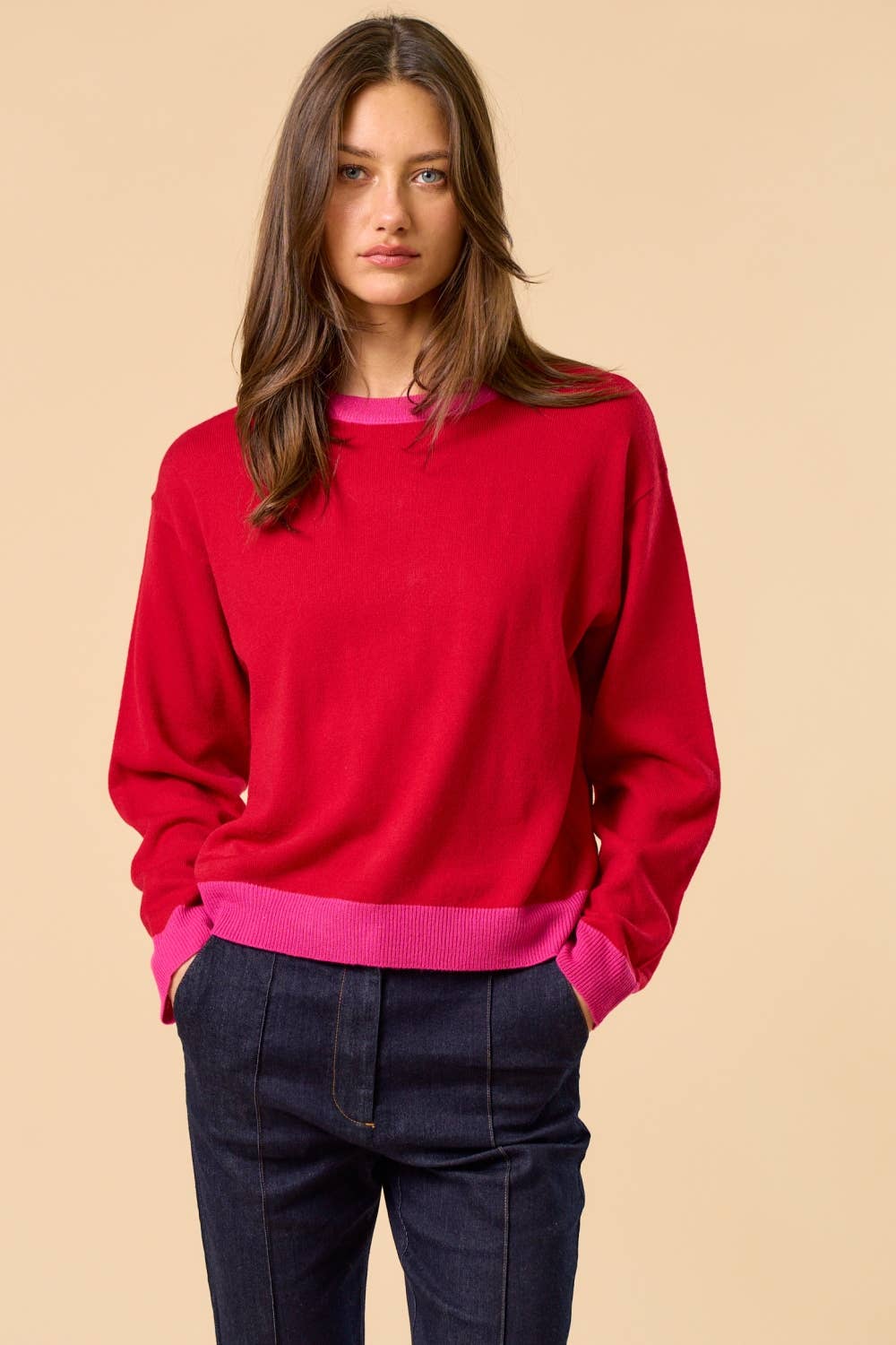 Two Tone Sweater