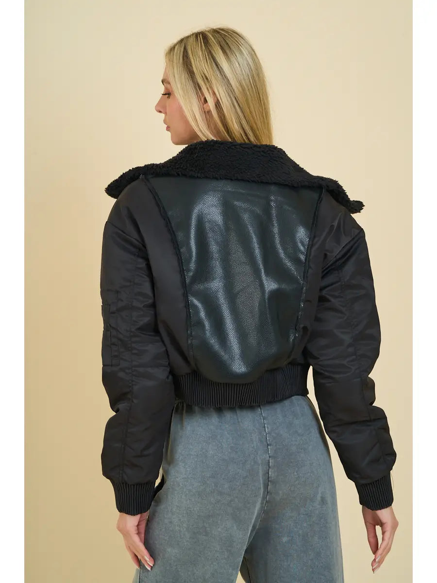 Faux Shearling Jacket