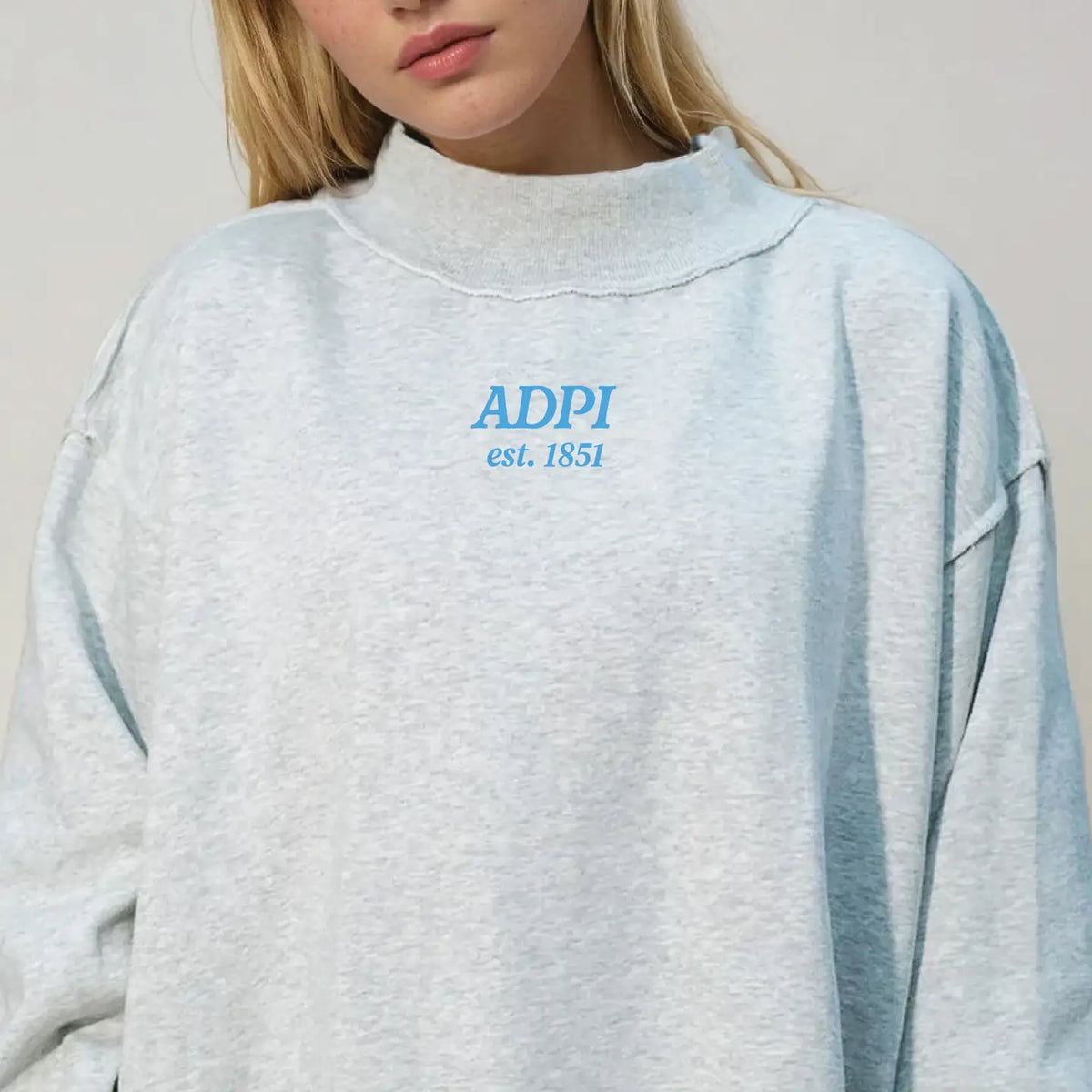 Sorority Mockneck Sweatshirt